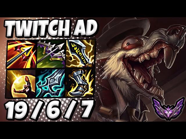 Twitch vs Caitlyn [ ADC ] Lol Korea Master Patch 14.18 