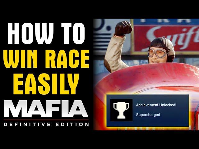 HOW TO WIN RACE EASILY in Mafia: Definitive Edition (TUTORIAL) Classic Difficulty, Tips, Guide