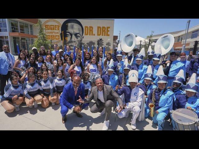 Dr. Dre helps open new Compton high school