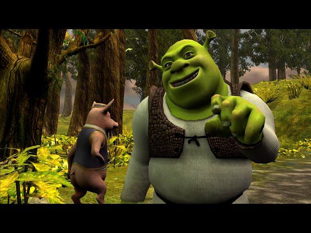 Shrek Forever After gameplay 4K