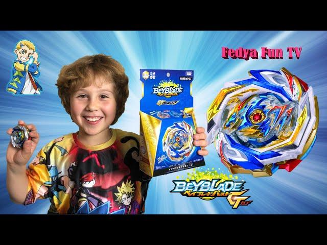 BEYBLADE BURST GT IMPERIAL DRAGON - UNBOXING AND BATTLES B-154 BEYBLADE