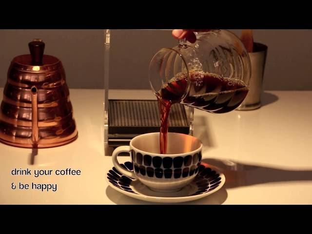 Hario V60 Pour over coffee brew guide by Kaffa Roastery