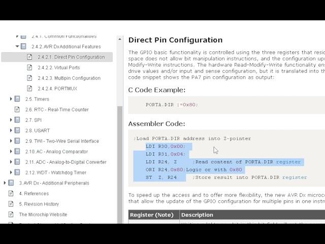 GCBASIC:  AVR Series 1, DA and DB Support. Development report 1