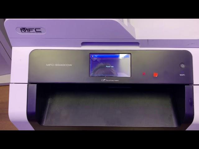 How to reset the toner levels on a brother MFC9340CDW