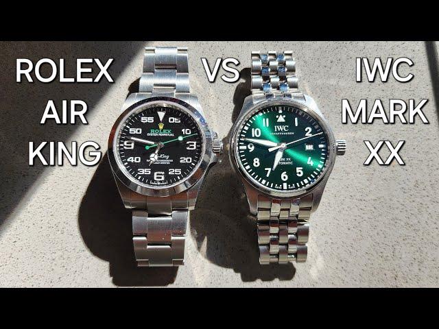 IWC Mark XX Vs Rolex Air-King - COMPARISON