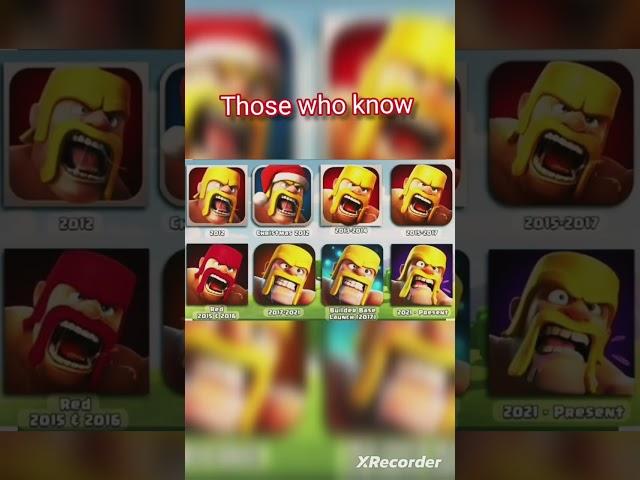 Old clash of clans Memories 