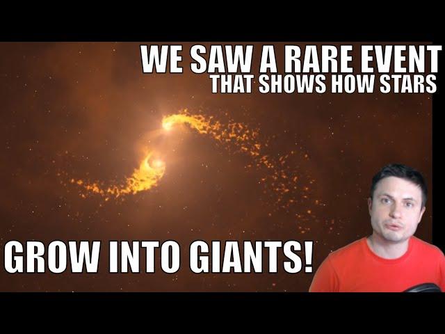 We Saw A Rare Event That Shows How Stars Grow Into Giants
