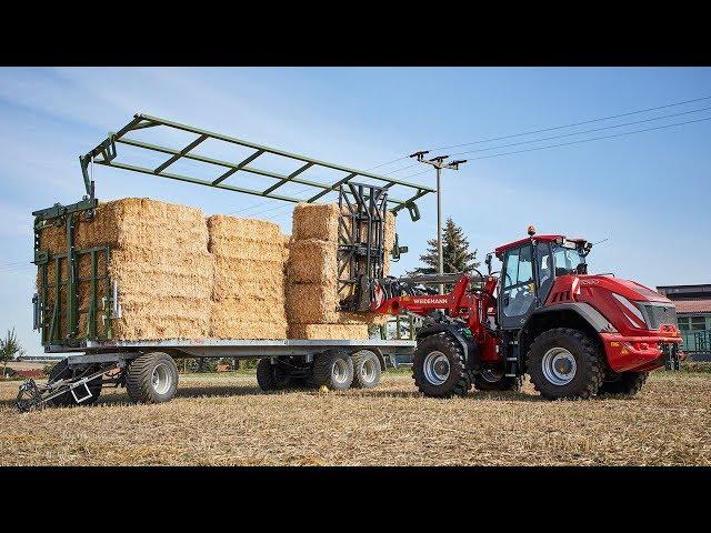 Weidemann – Radlader 9080 Einsatz in der Landwirtschaft