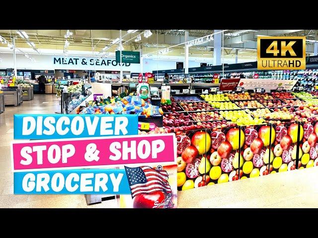  Discover STOP & SHOP Grocery Store in New Jersey, USA [4k Video]