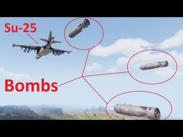 Sukhoi Su-25 Bombing Close Air Support. Arma 3 RHS AFRF Russian Jets.