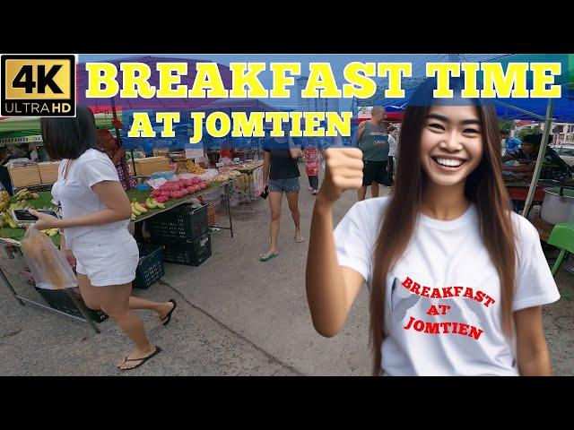 Breakfast Time at Jomtien   Where to eat   What to eat   2024 July Pattaya Thailand