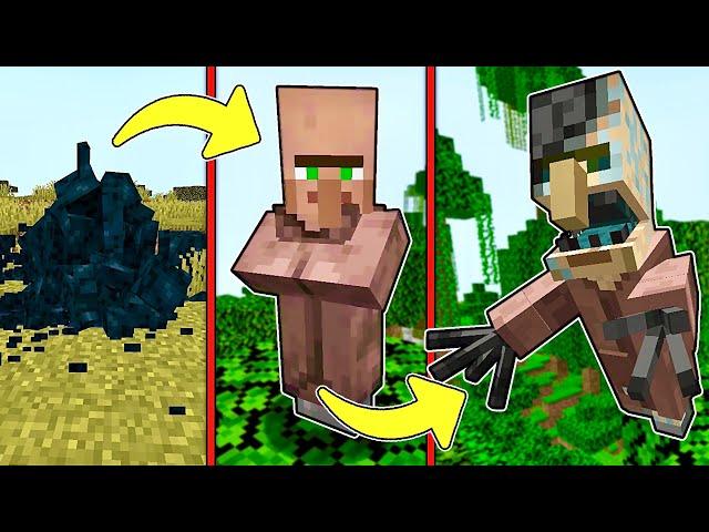 ЗАРАЗИЛ ЖИТЕЛЯ ВИЗЕРОМ В МАЙНКРАФТ Minecraft Parasite