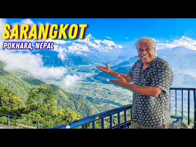 Most Beautiful Place In Pokhara, Nepal ️| Sarangkot View Point, Vlog-4