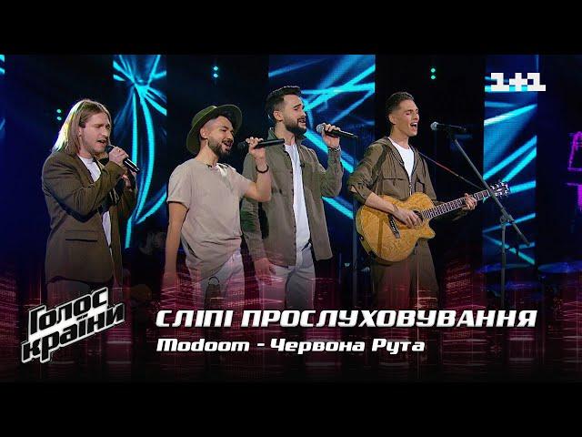 Modoom — "Chervona Ruta" — Blind Audition — The Voice Show Season 12