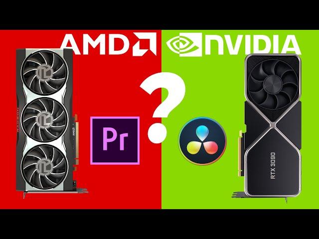 AMD vs NVIDIA Graphics Card for VIDEO EDITING in DaVinci Resolve & Premiere Pro?