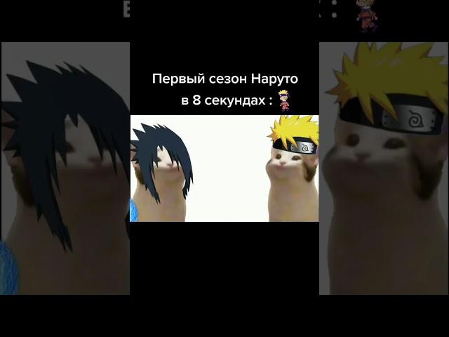 Первый сезон наруто в 8 секундах | First Naruto season in 8 seconds