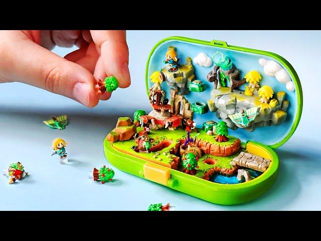 I made Tiny Zelda Polly Pocket - ASMR