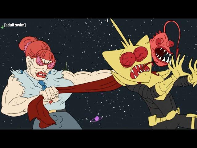 The Mistress Rescues Alice and Lord Stingray | Superjail! | adult swim