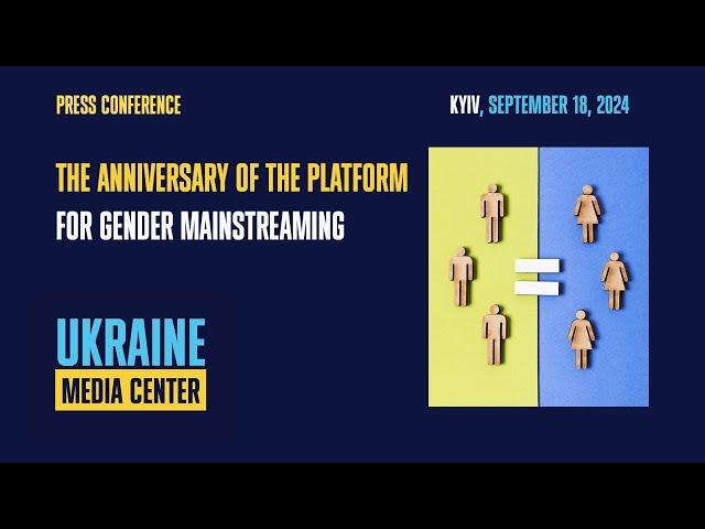 The anniversary of the Platform for Gender Mainstreaming and Inclusion in Recovery