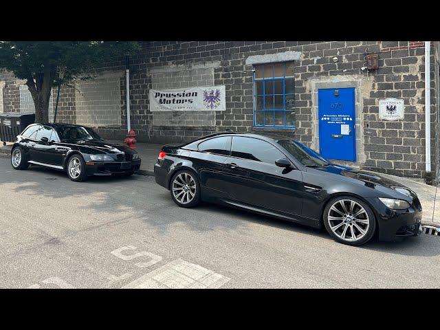 BMW E92 M3 VS. S54 Z3 M Coupe