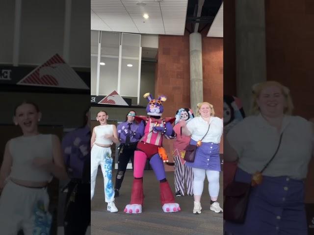 We did the POKEDANCE #fnafcosplay #animetownutah