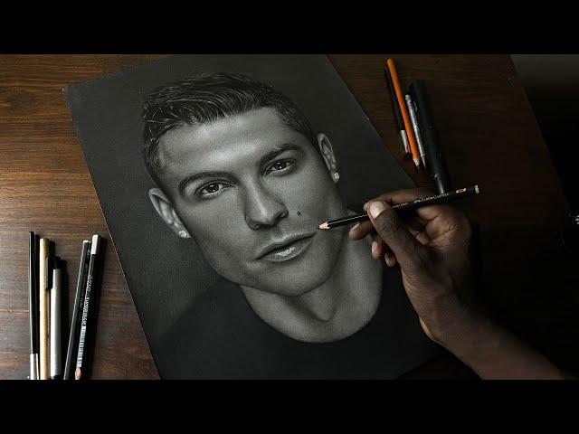 Drawing Cristiano Ronaldo•Time lapse