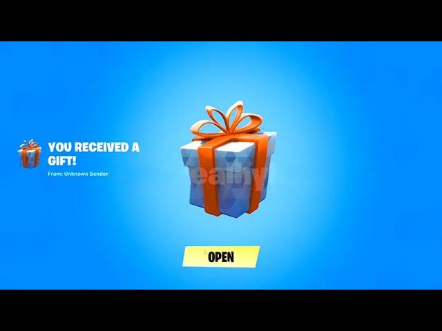 Early OG Battle Pass Gift Reward showcase