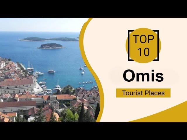 Top 10 Best Tourist Places to Visit in Omiš | Croatia - English