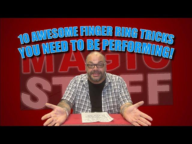 10 Finger Ring Routines You NEED To Perform!! | Magic Stuff With Craig Petty