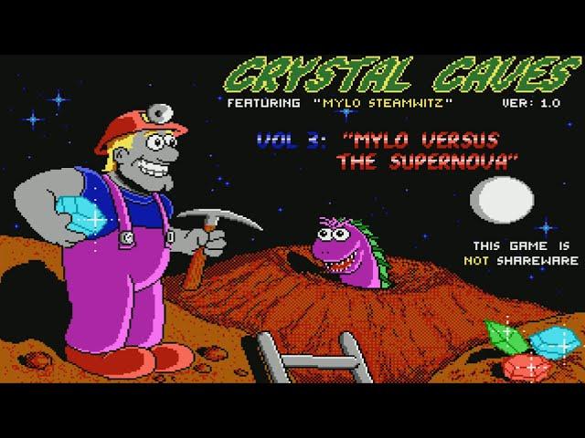 Crystal Caves - Volume 3: Mylo Versus the Supernova (DOS)