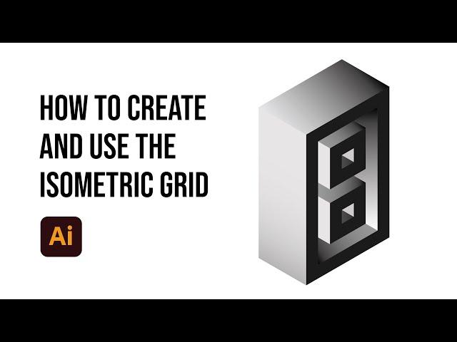 How to create and use the isometric grid | Typefool illustrator tutorial