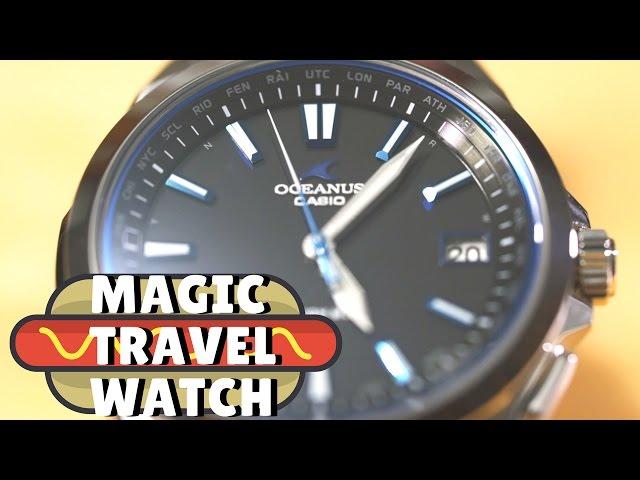 A Magical Must-Have Watch For Travel! Casio Oceanus