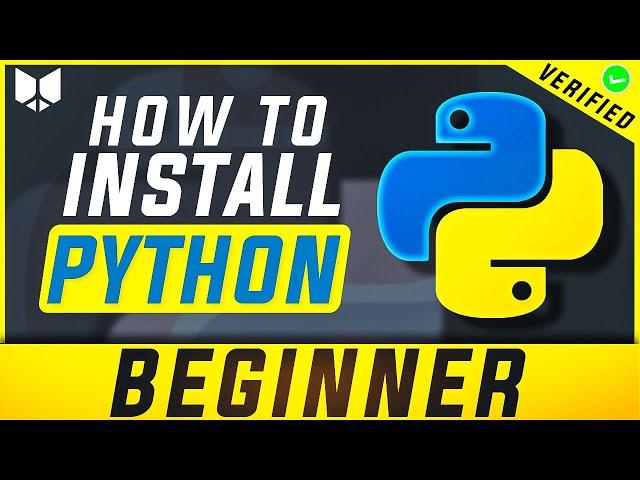 How to install Python  | Windows 10 & 11