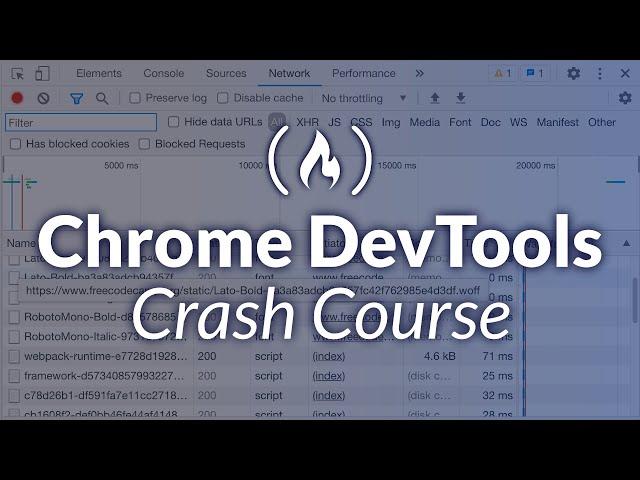 Chrome DevTools - Crash Course