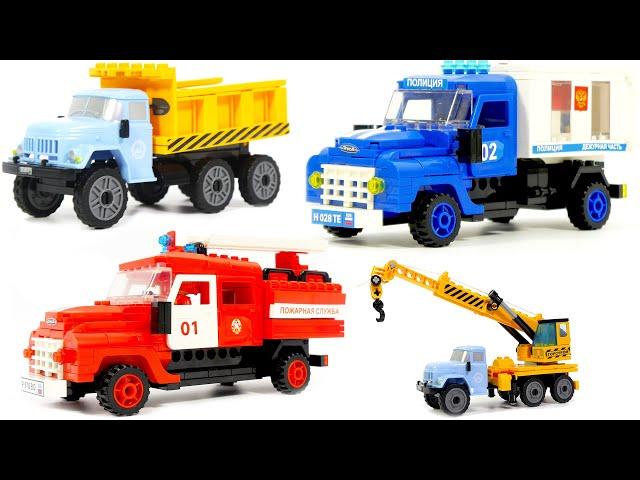 How to Build Lego ZIL Trucks - Gorod Masterov