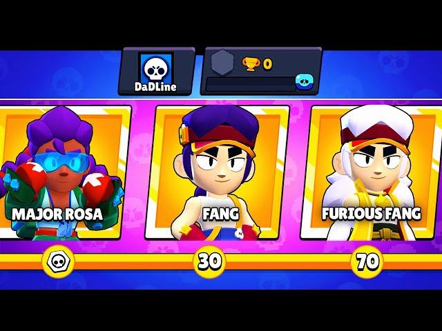 All Season 10 BRAWL PASS REWARDS on 0 TROPHY Account - Brawl Stars #YearofTheTiger