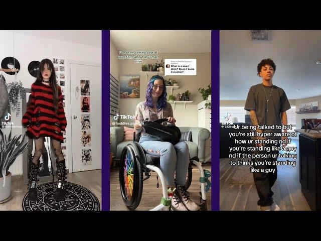 1 HOUR of random tiktoks! (trans, disability, alt fashion etc)