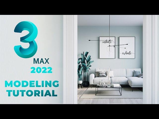 3ds max 2022 Modeling Tutorial | Way Quicker Than Before!!