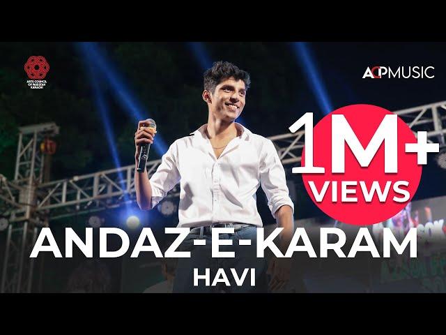 Andaz E Karam | HAVI @abdurrahmansajidd | @AujOfficial | ​@acpkhi  | Nusrat Fateh Ali Khan