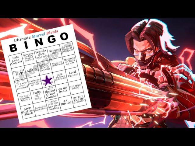 MARVEL RIVALS BINGO!