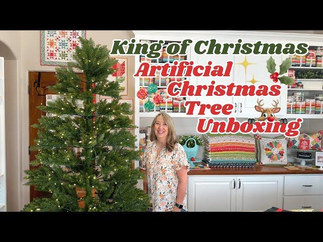 King of Christmas Artificial Christmas Tree Unboxing & Review