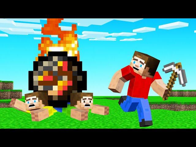 Hunters VS Speedrunner But METEORS Are FALLING! (Minecraft)