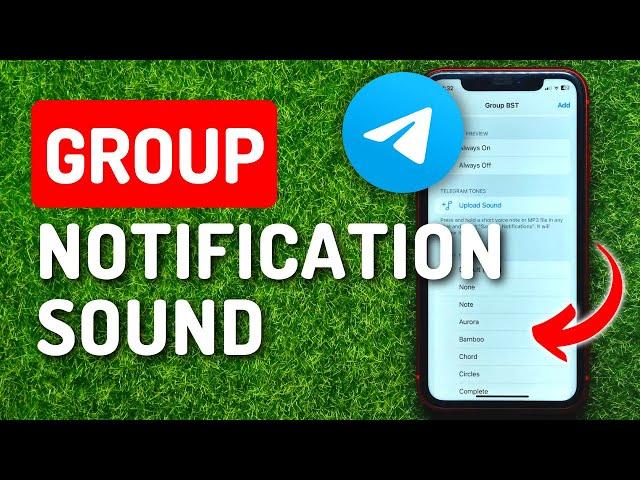 How To Set Custom Notification Sound For a Group or Channel on Telegram