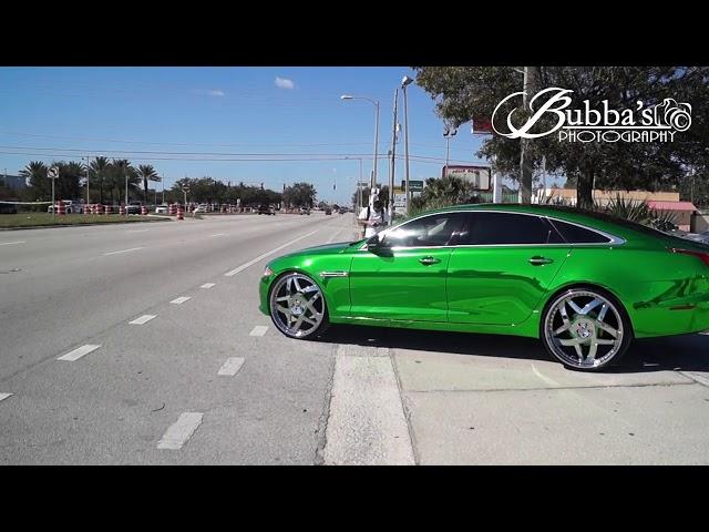 Florida Classic 2K17: Green Chrome Wrapped Jag - HD