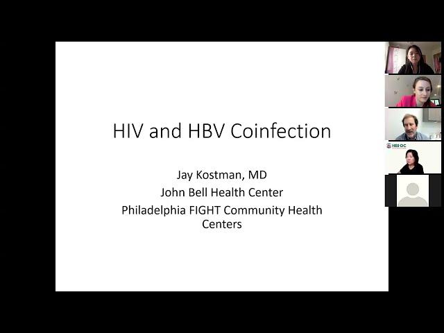 ECHO 2021 Session 4: Hepatitis B and HIV Co-infection