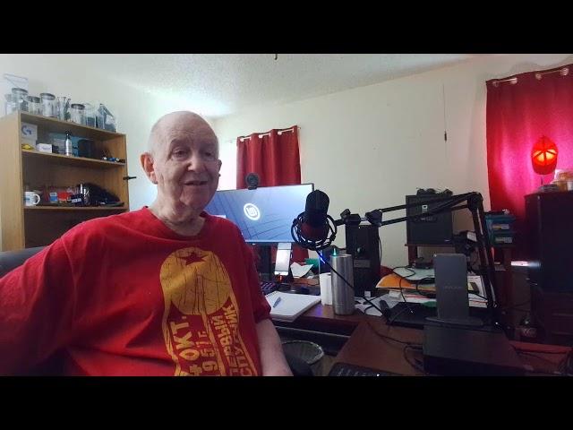 Jim Howard live in living color!  Video made 7/16/2024 using AVerMedia camera.