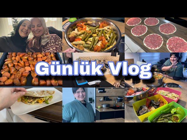 Karışık Dolma Yemegi | Kabak Tatlısı | Pratik Akşam Yemegi | Günlük Rutin | Ne Pişirsem? | Temizlik