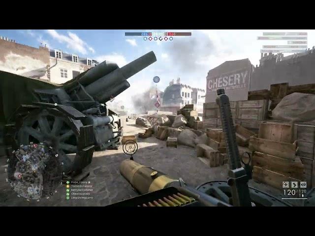 Battlefield 1 - Multiplayer Gameplay - Conquest #17