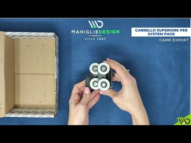 Carrello superiore System Pack Caimi Export - Manigliedesign.com