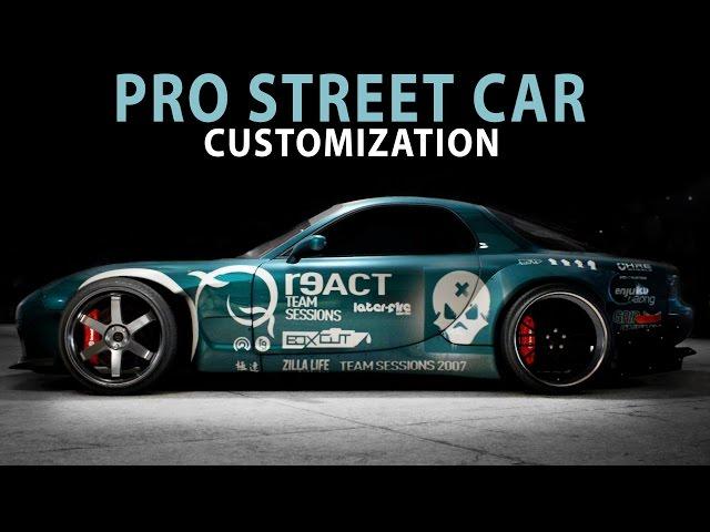 NFS 2015 - Mazda RX-7 (Pro Street) (Cinematic / Speed Art / Customization / PC)